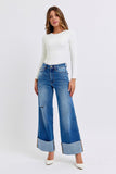 JB High Waist Wide Leg Jeans