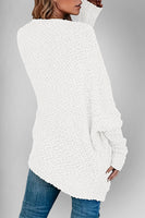 Popcorn Open Long Sleeve Cardigan