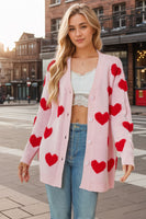 Heart Cardi - Multi Colors