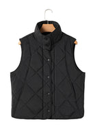 Button Down Puff Vest