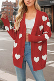 Heart Cardi - Multi Colors