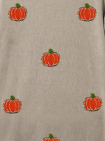 Pumpkin Ribbed Sweatshirt