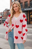 Heart Cardi - Multi Colors