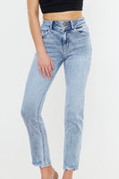 the perfect slim straight denim