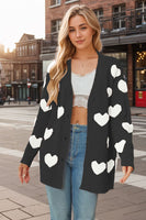 Heart Cardi - Multi Colors