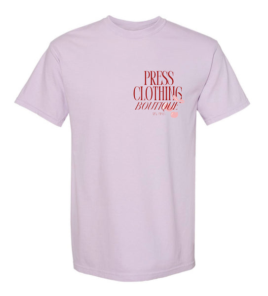 Press Clothing Tee Lilac