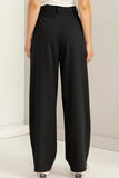 high rise black trouser