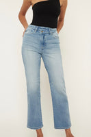 criss-cross waist 90’s style denim