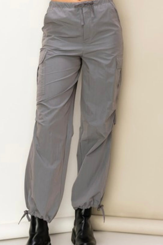 grey lightweight cargo pants