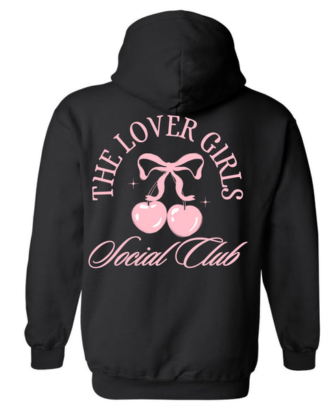 the lover girls social club hoodie- multi colors