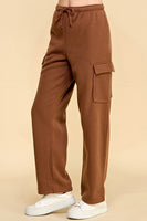 pine brown cargo sweatpant