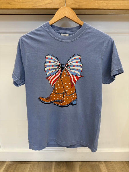 american cowgirl t-shirt