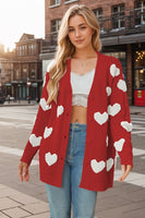 Heart Cardi - Multi Colors