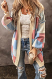 Color Block Long Sleeve Cardigan