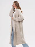 Open Front Longline Cardigan