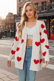 Heart Cardi - Multi Colors