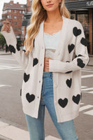 Heart Cardi - Multi Colors