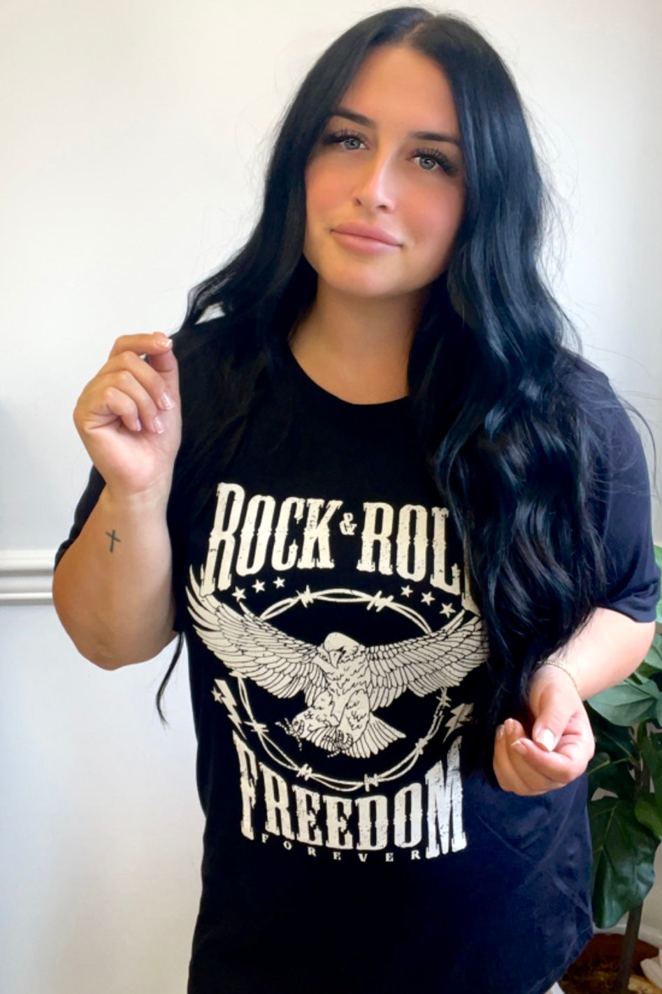 rock + roll freedom graphic